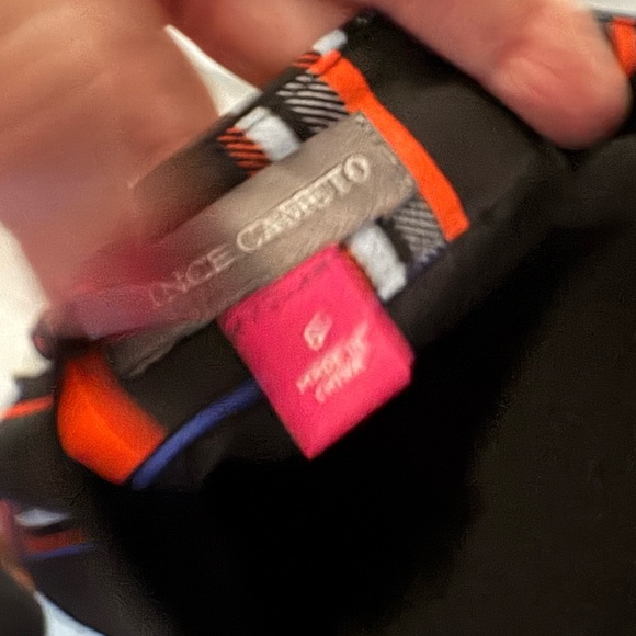 Vince Camuto Retro Style Black and Red Women's Pleated Skirt - Picture 5 of 5